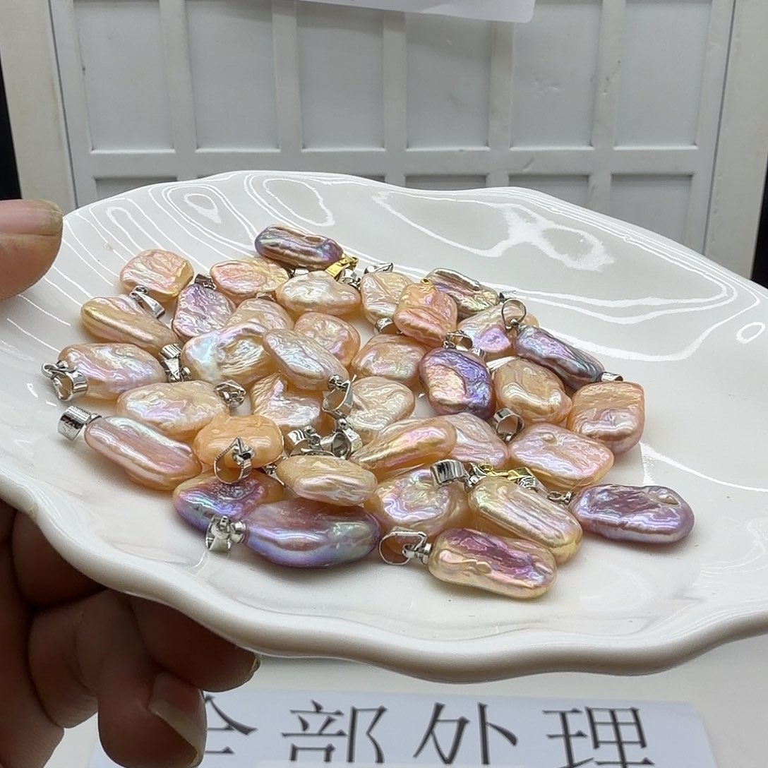 颈饰淡水珍珠合金