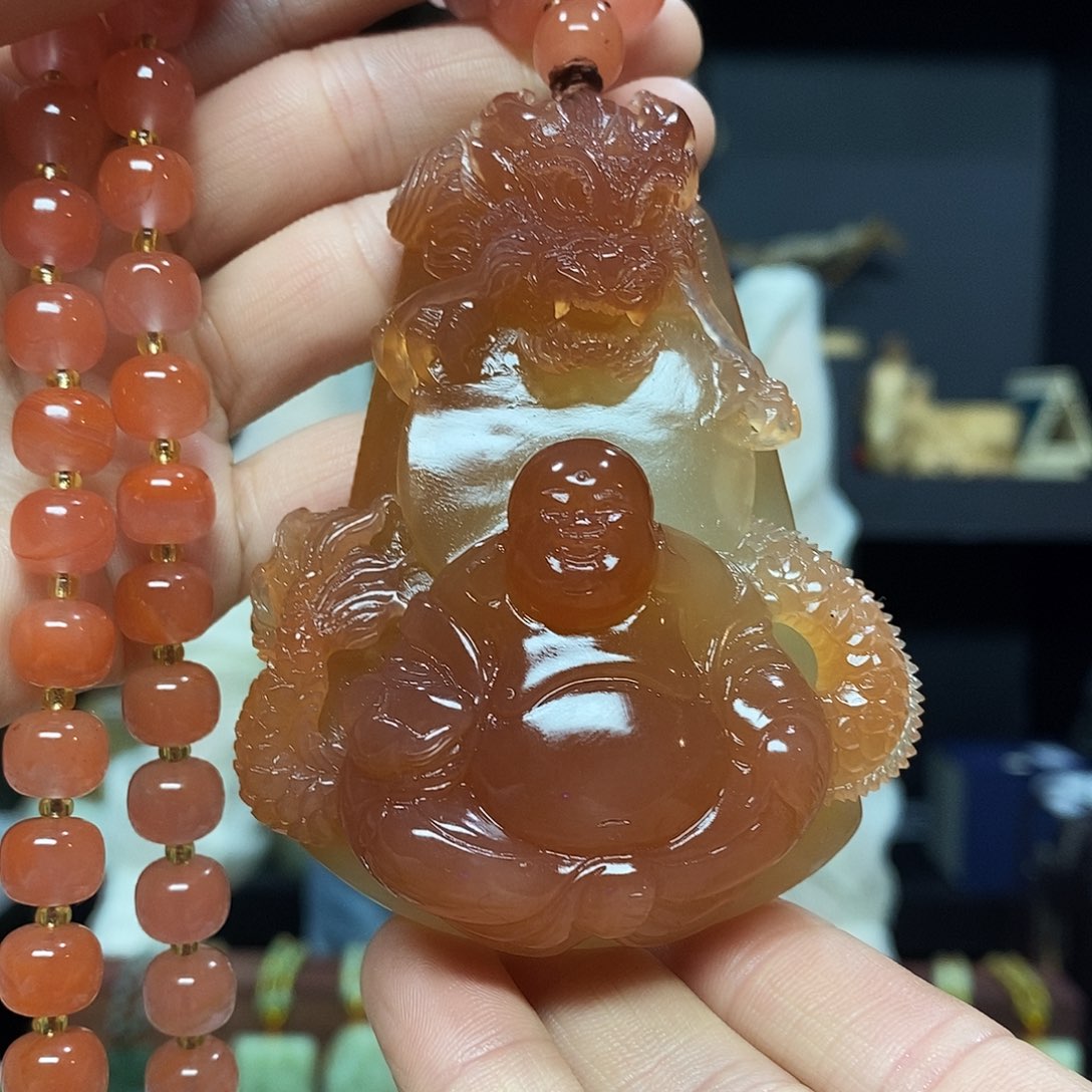 岫玉挂件吊坠手把件未镶嵌