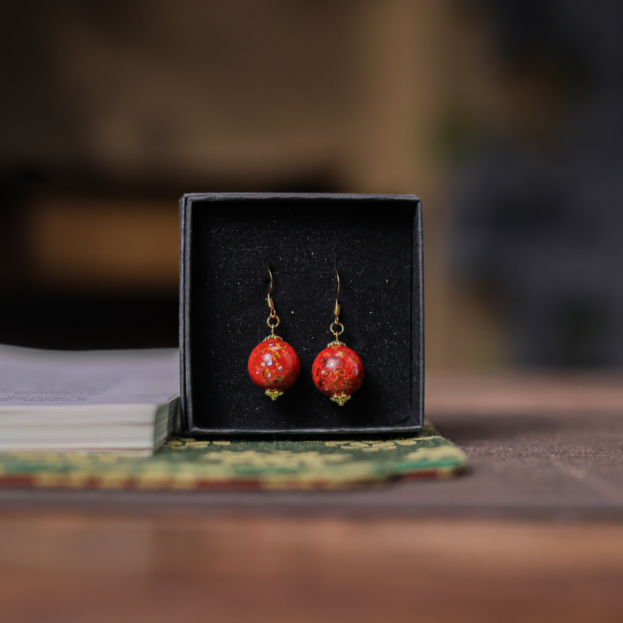 【小田甄陶】eh2耳环2（华漆堂0207）