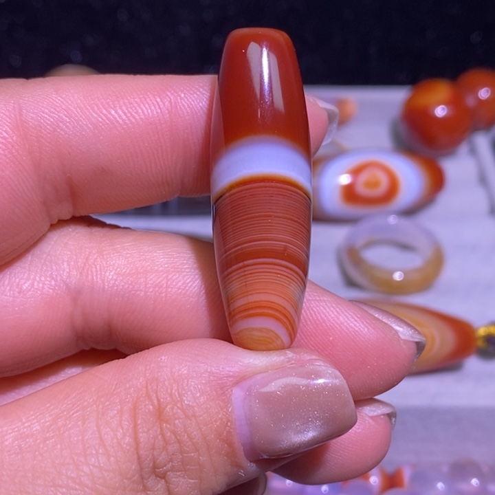 玛瑙/玉髓未镶嵌颈饰