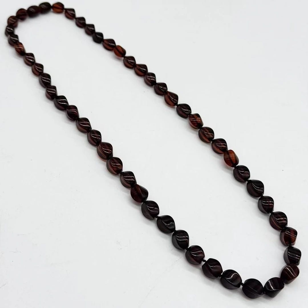 Bak Gvzal Jawayirat乔美首饰琥珀项链