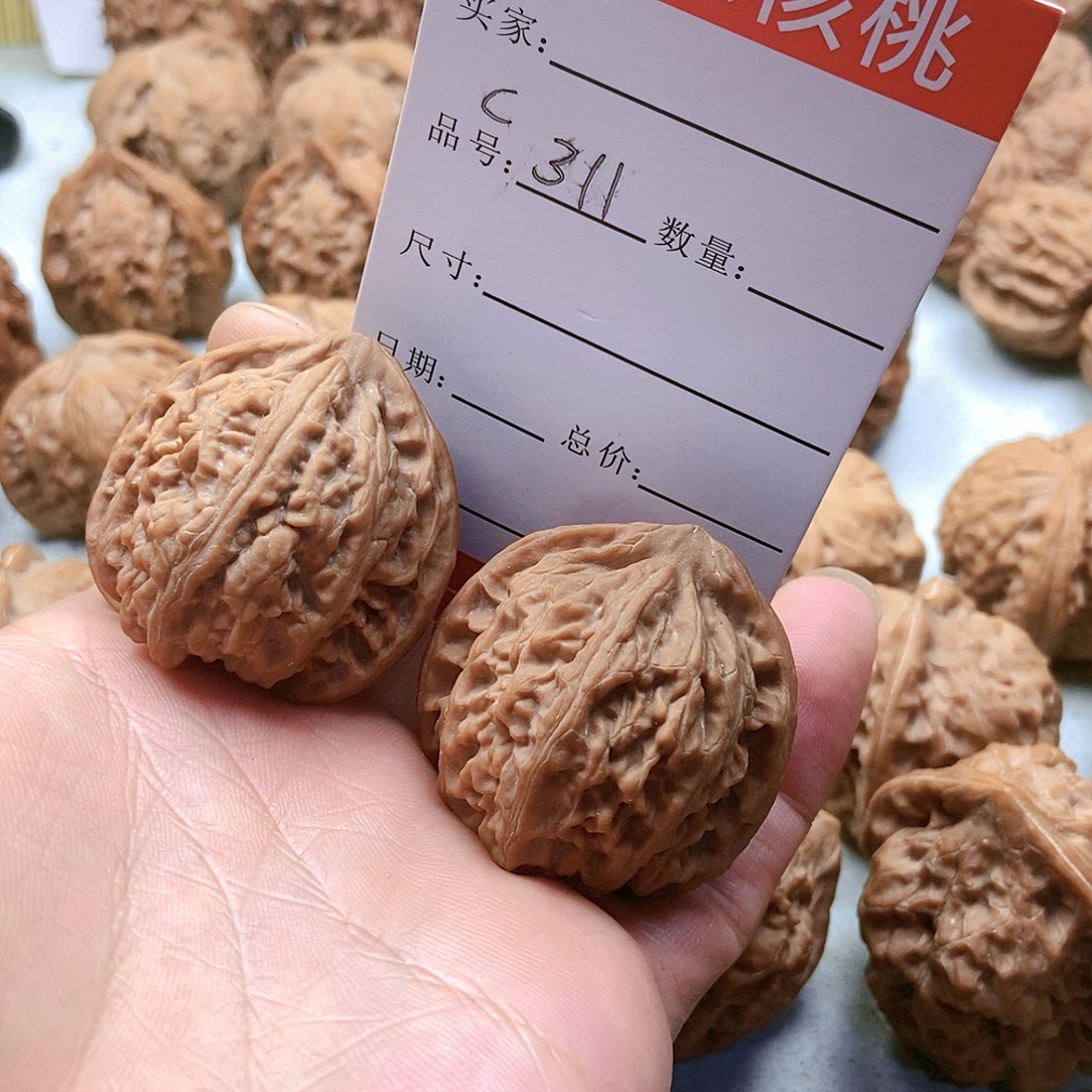把件桃核311号全品野生小众38尺