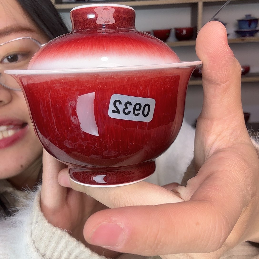 杯景德镇郎红陶瓷