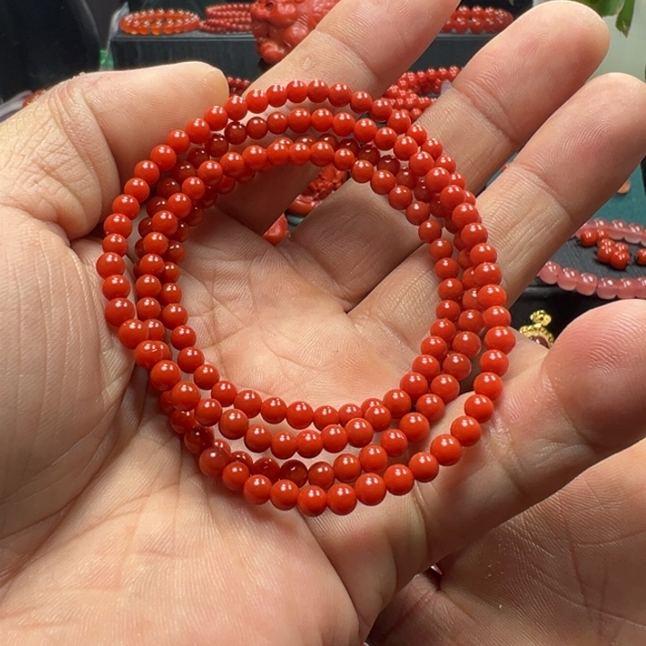 南红玛瑙天然原矿多圈4未镶嵌小*女