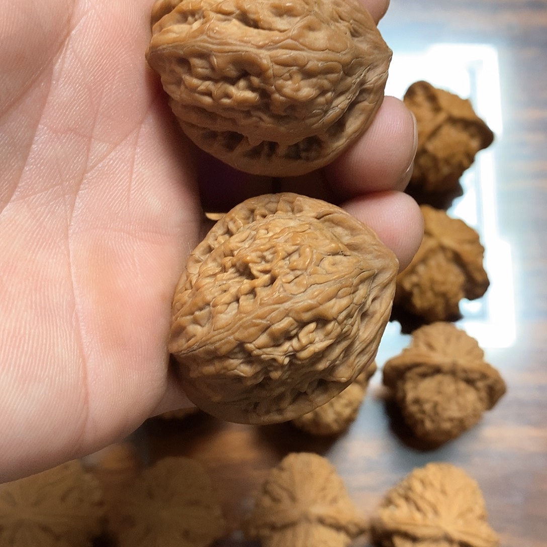 桃木文玩麻核桃小众异形