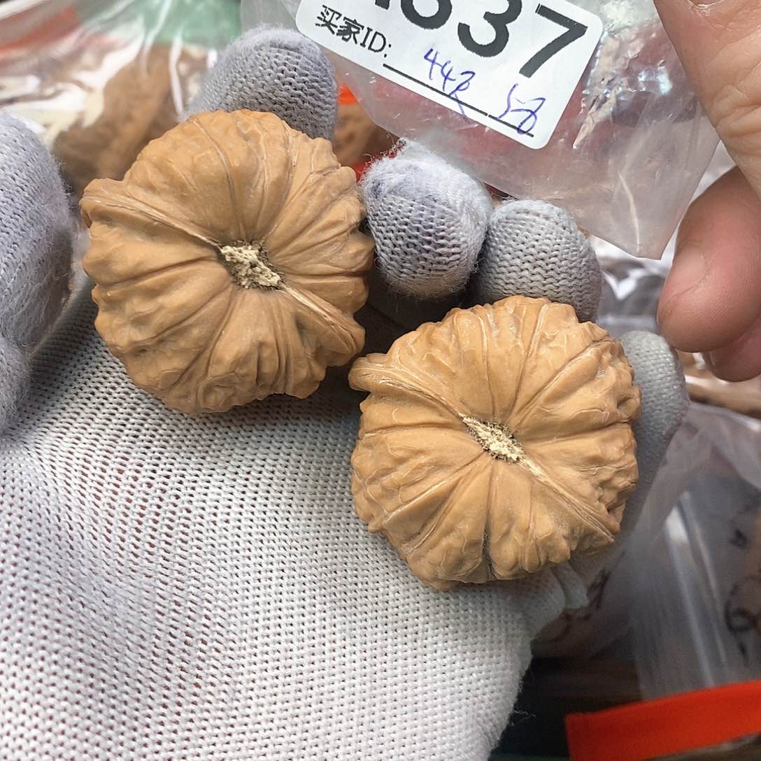 桃核把件南瓜44尺。