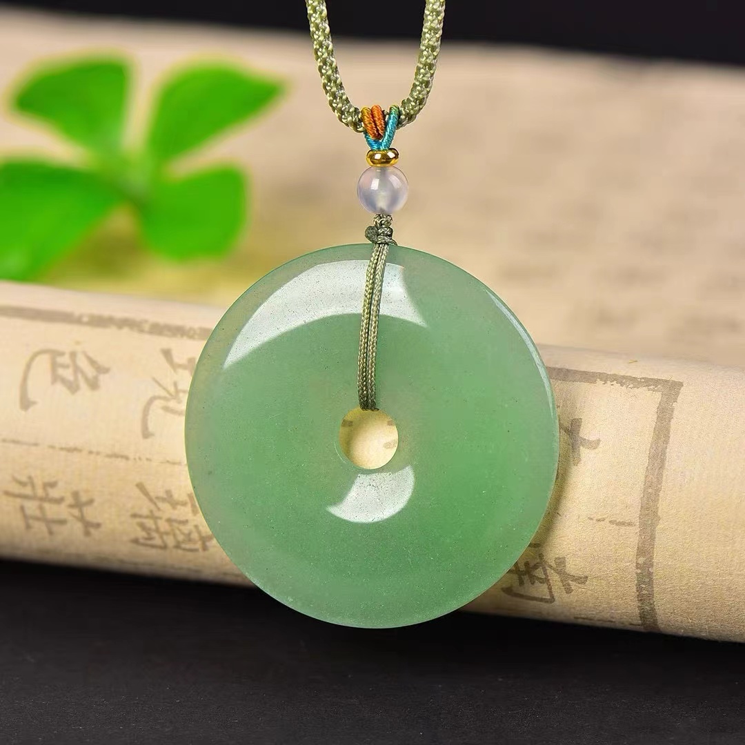 天然东陵玉平安扣1070005