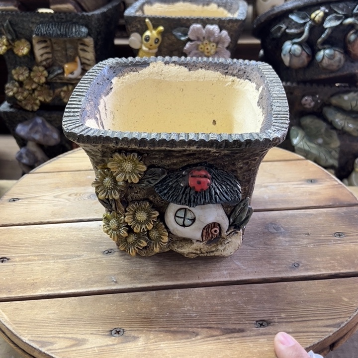 青藤多肉花盆百搭