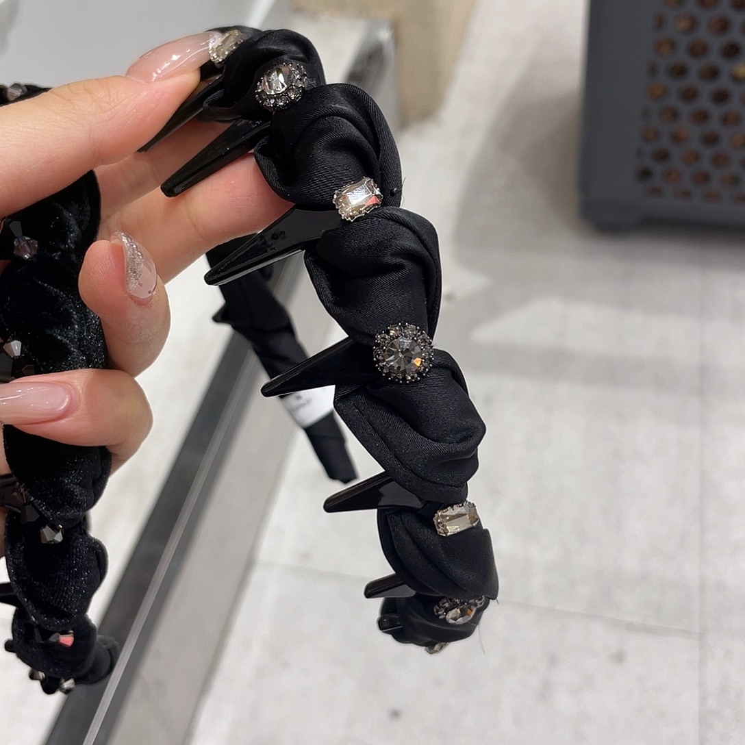 布艺非金属泡菜46发箍