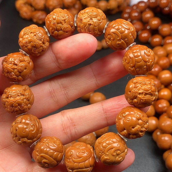 橄榄核手串/手链J****辉貔貅17