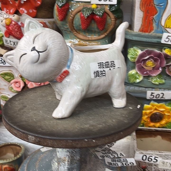 粗陶材质多肉花盆