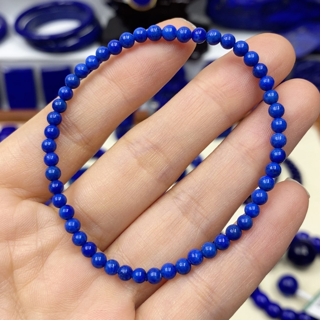 青金石手链未镶嵌