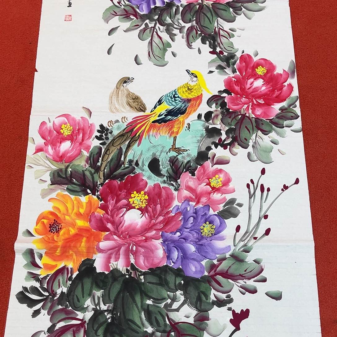 国画手绘国画作品