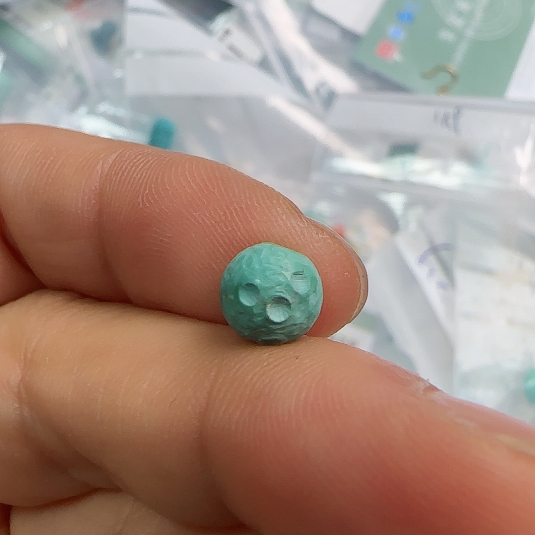 绿松石珠宝半成品未镶嵌