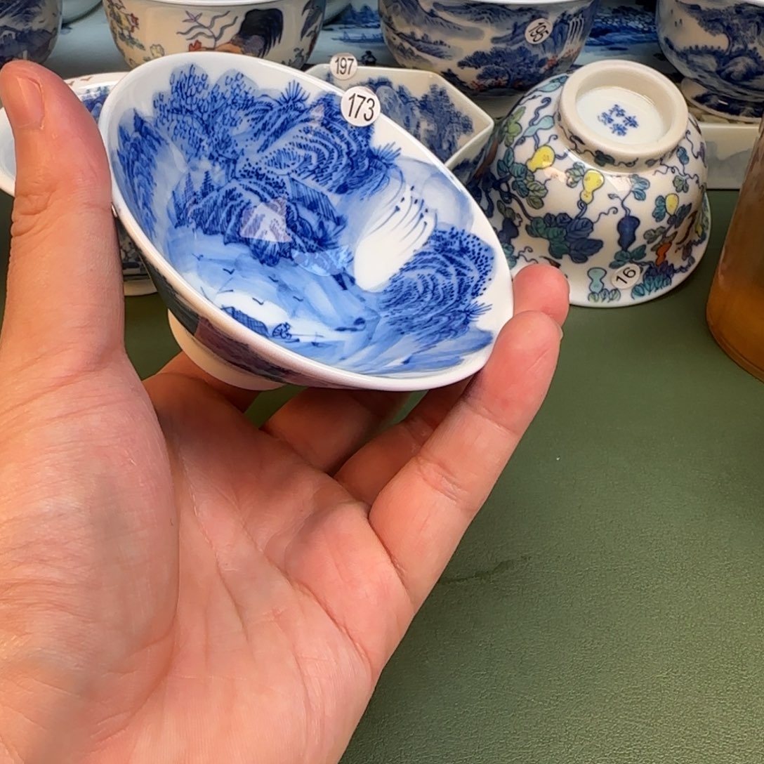 彦祖纯手工手绘茶具173