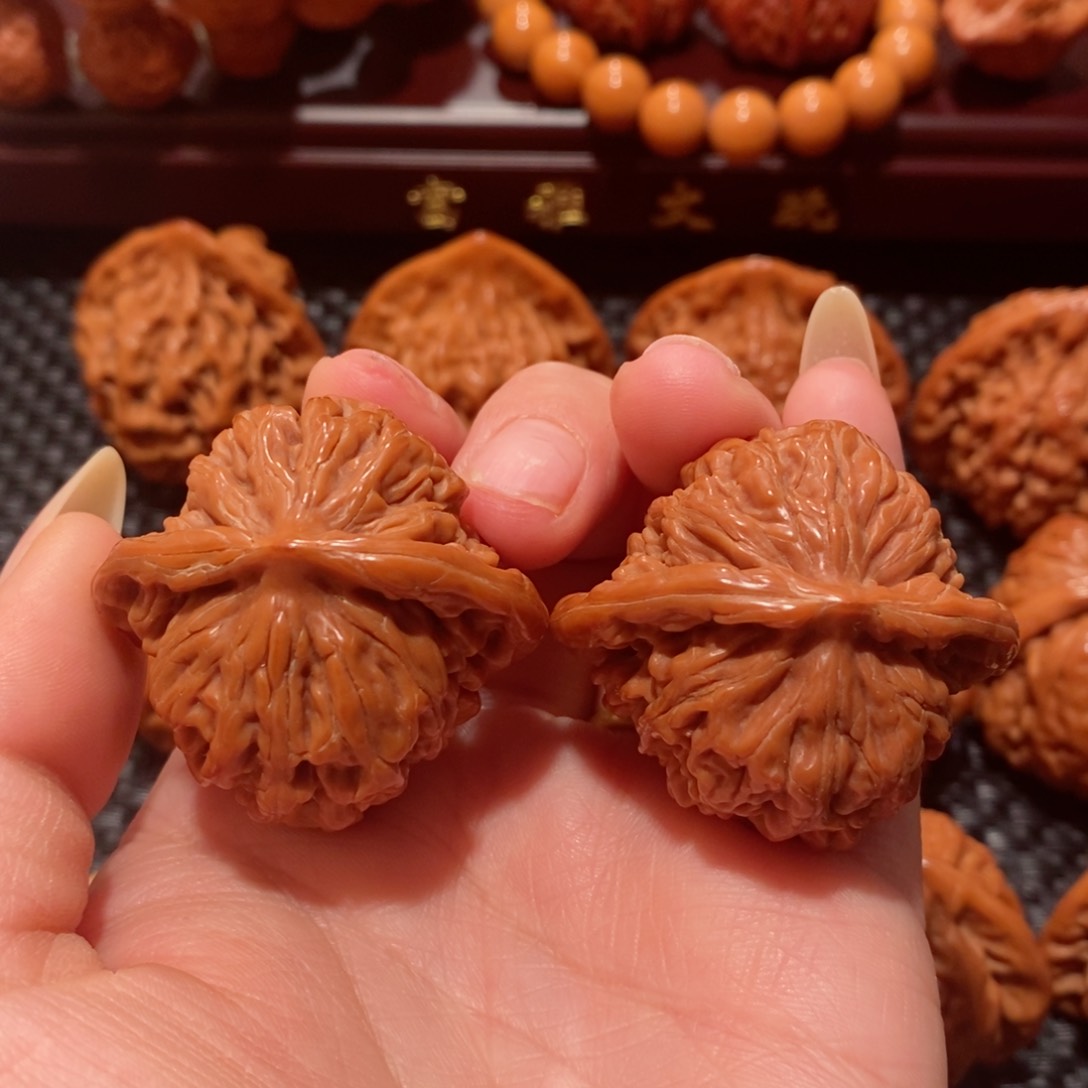 文玩核桃把件四座楼