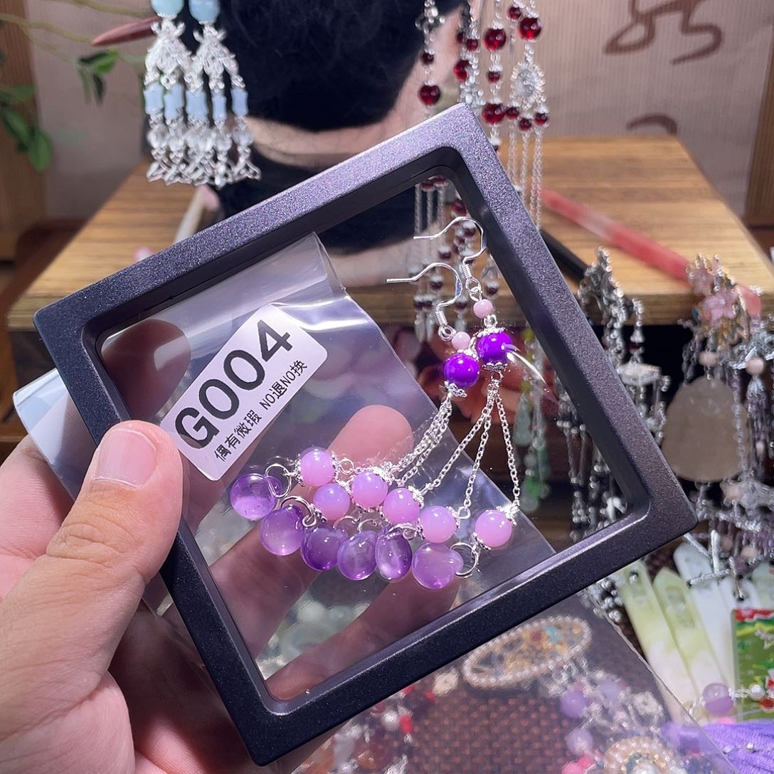 渊***源蛇纹石玉未镶嵌发饰