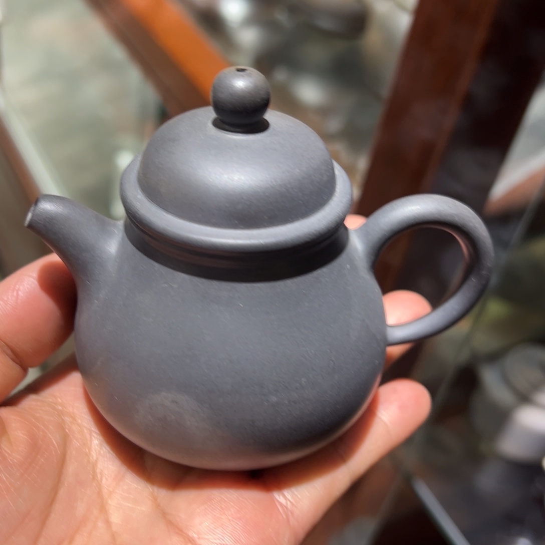 贵台龙窑坭兴陶柴烧壶140