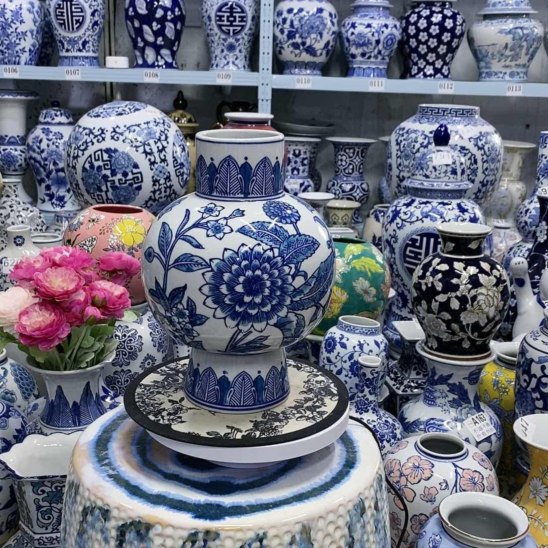 【闪购商品】摆件灯笼瓶瓷器摆件…………………………