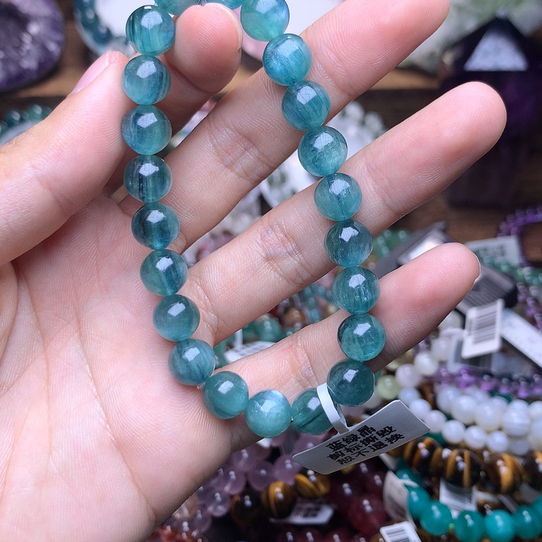 水晶蓝绿晶9未镶嵌