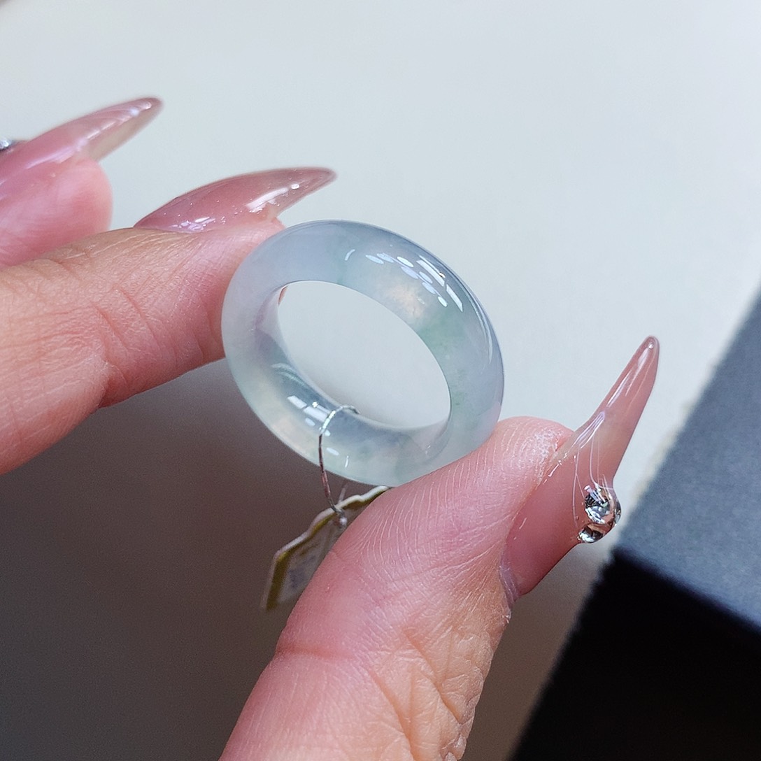 翡翠戒指未镶嵌15号