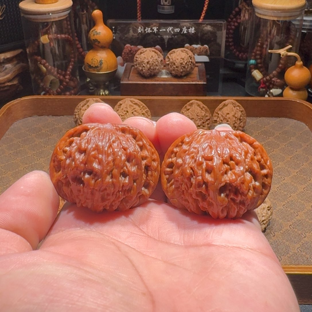 文玩核桃吊坠全品山地磨盘43