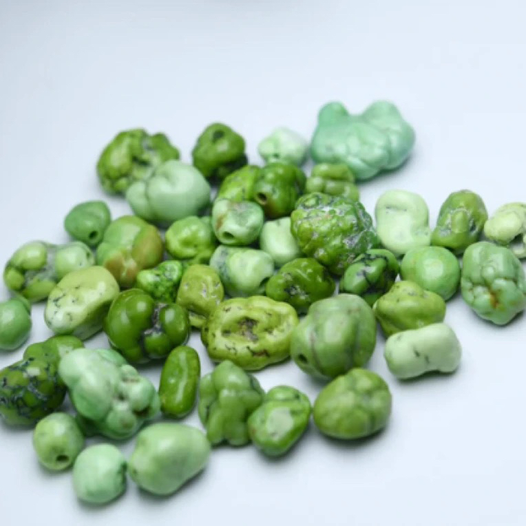 菜籽黄绿松石随型