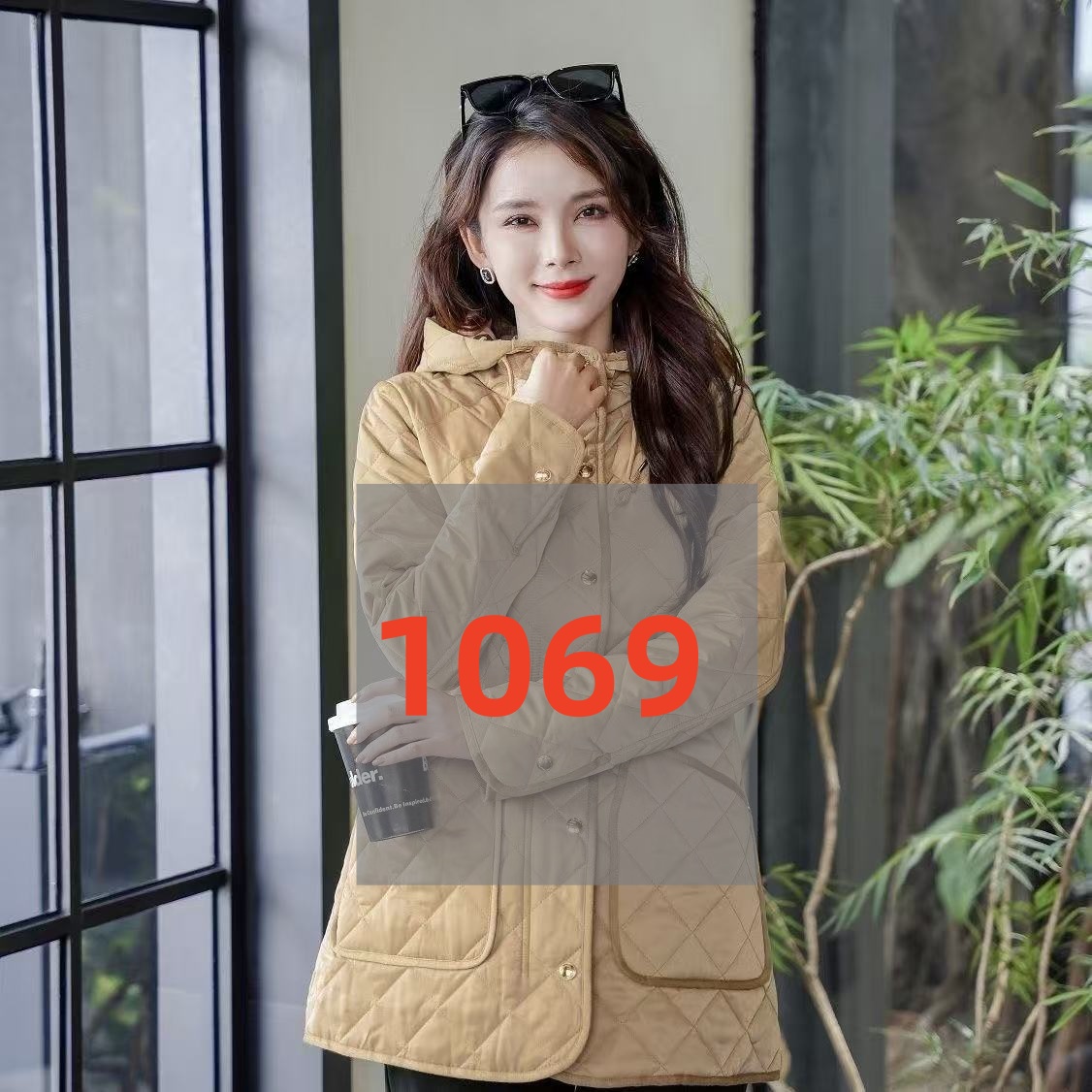 蔷薇-1069-2025时尚新款棉服