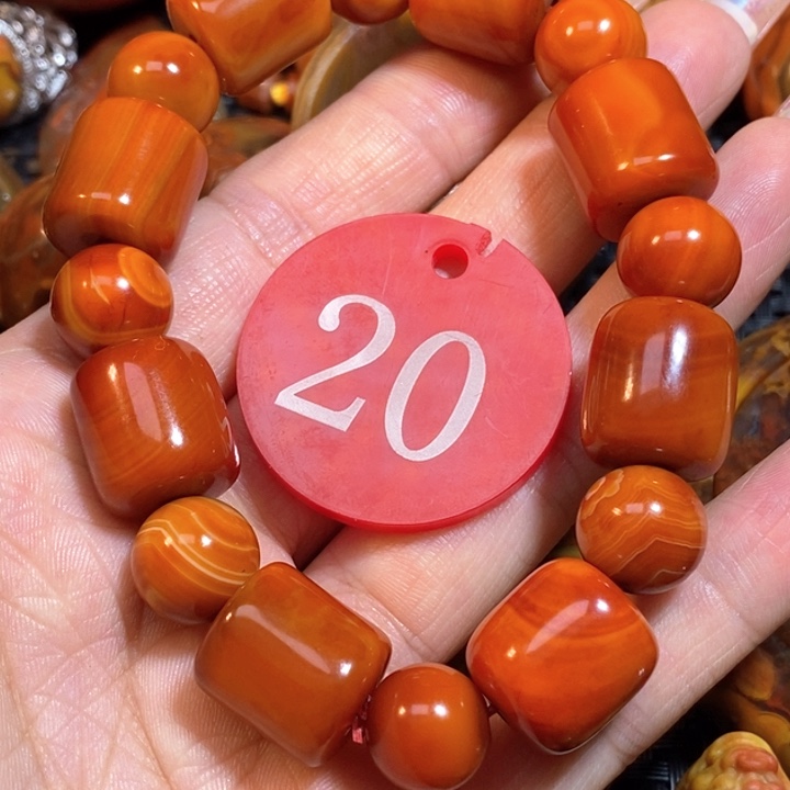 玛瑙/玉髓手链未镶嵌低**i