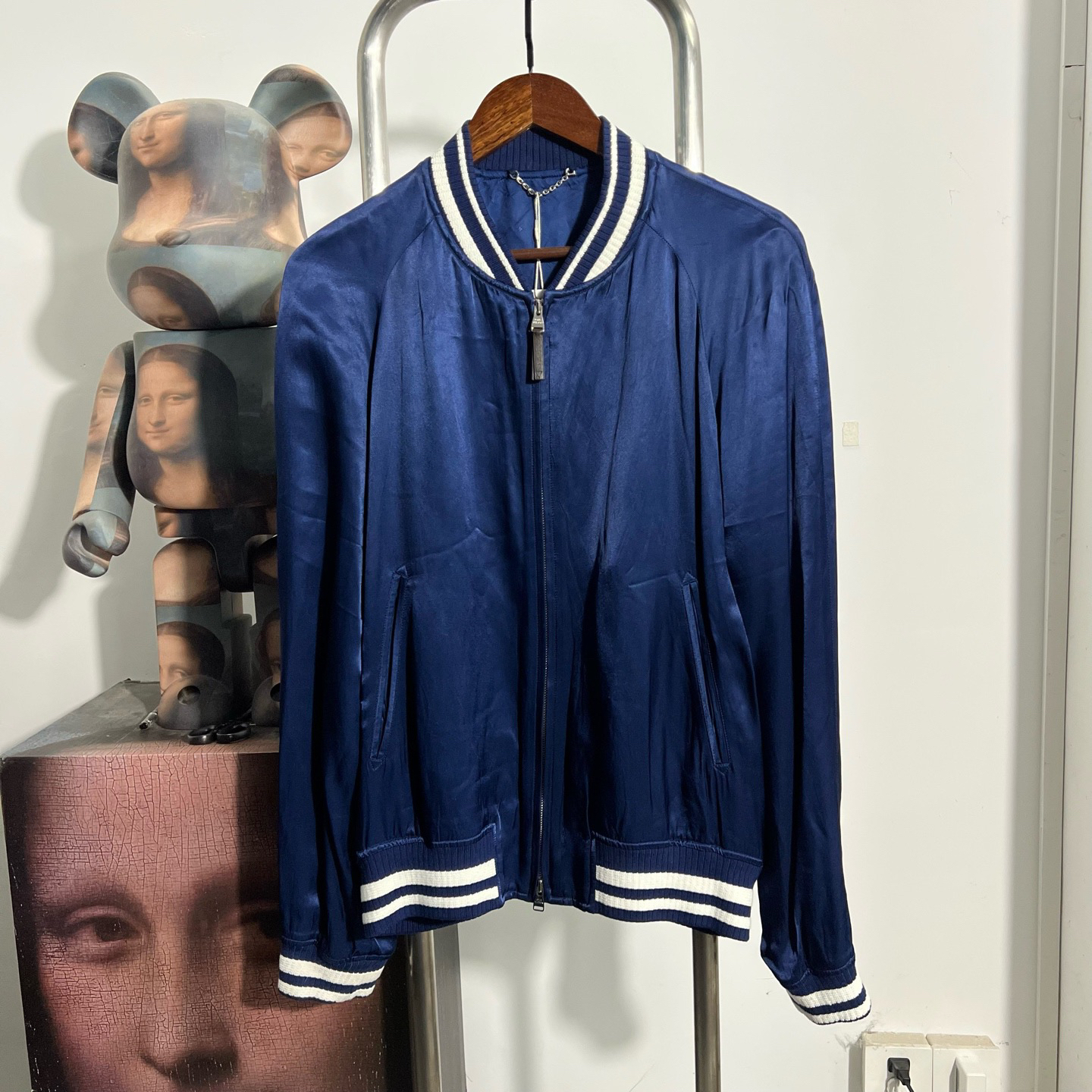 99新 LouisVuitton/路易威登 丝绸外套 X1128 50 衣长66 胸围52