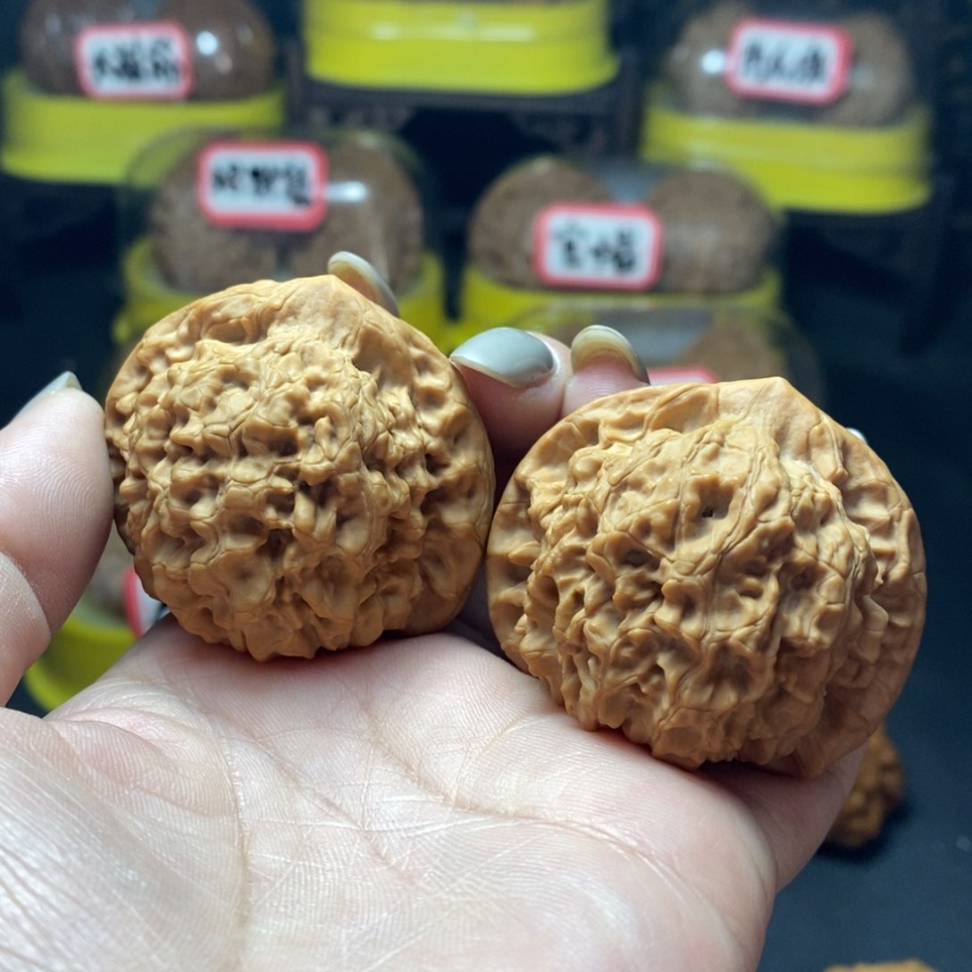 文玩核桃把件18号官帽45.5尺