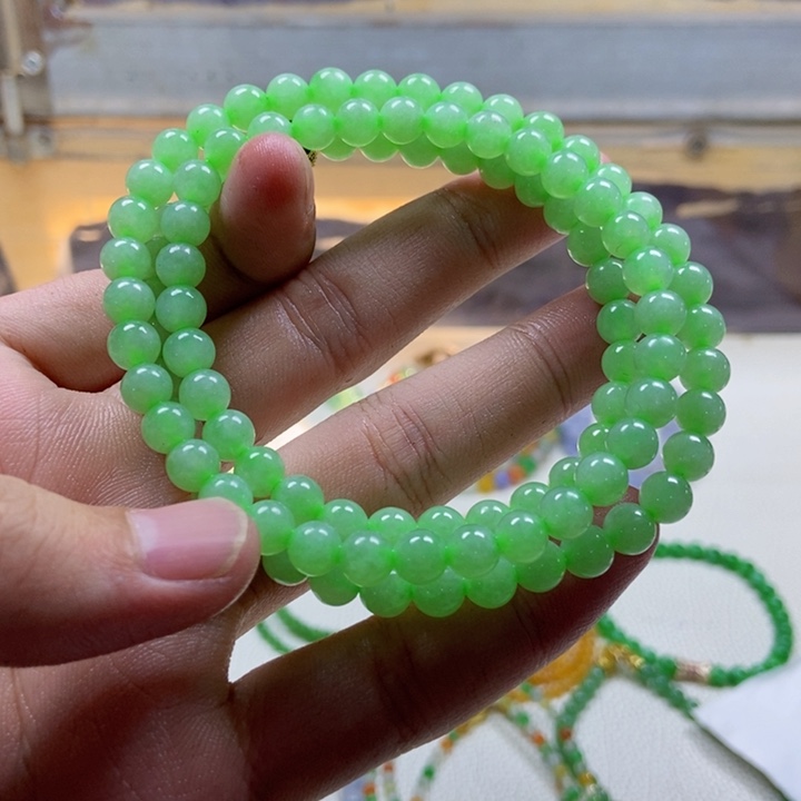 定制翡翠未镶嵌王炸卡6.5