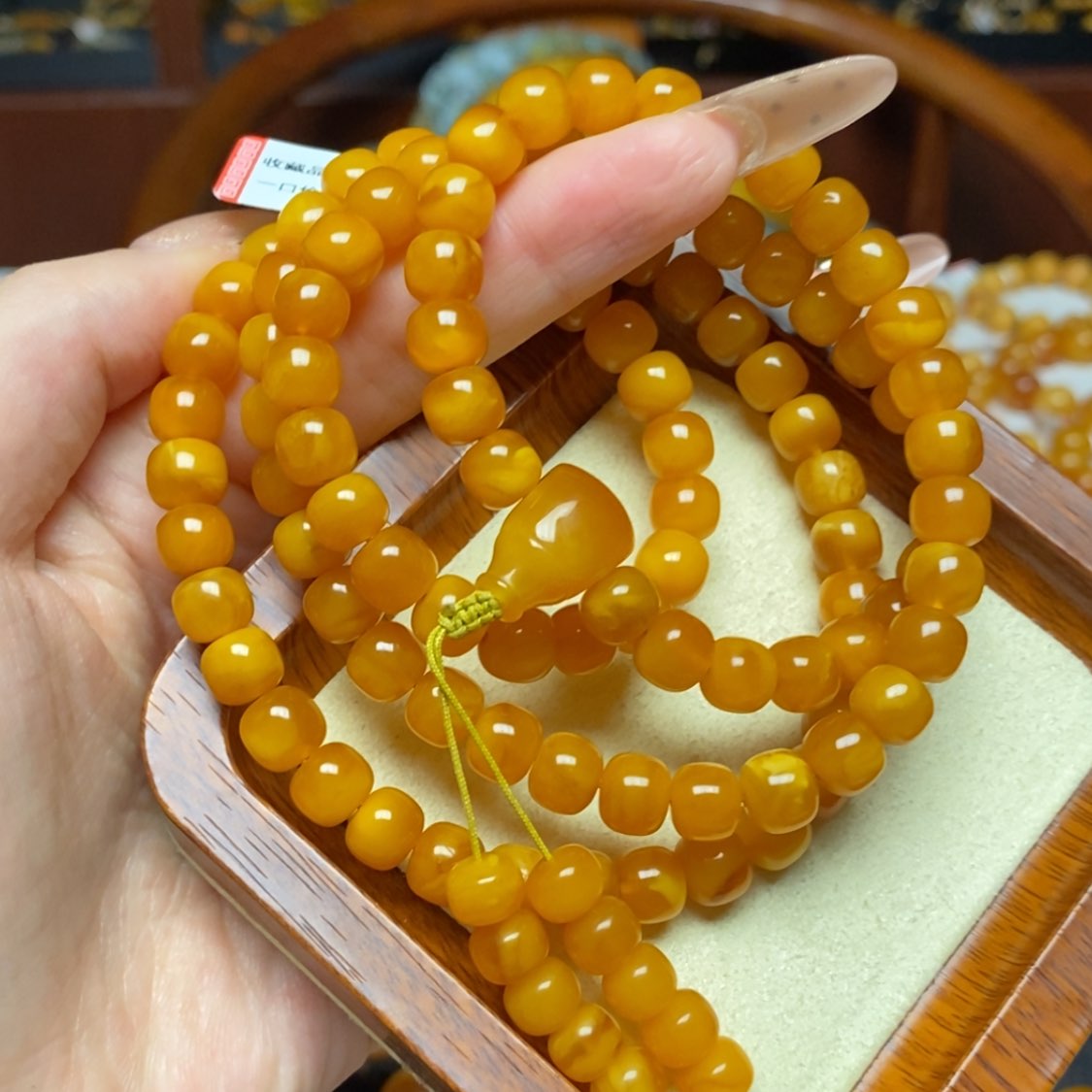 【闪购商品】蜜蜡手链未镶嵌手串