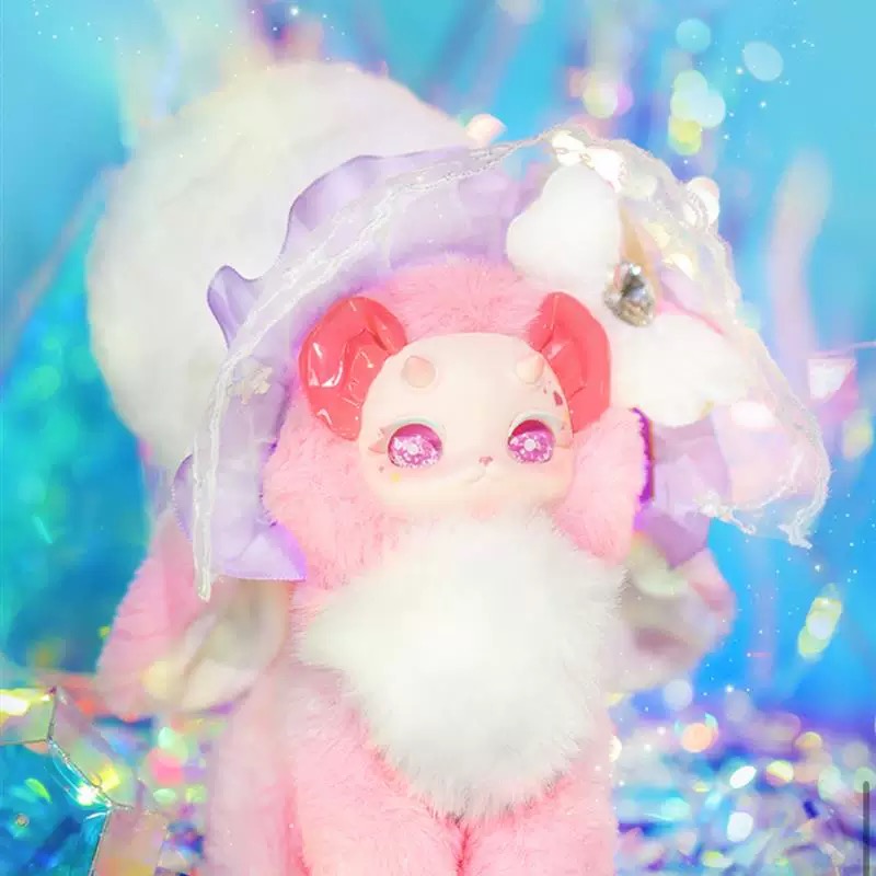 【拆盒】兔兔龙3代幻彩水晶系列毛绒盲盒潮玩手办礼物