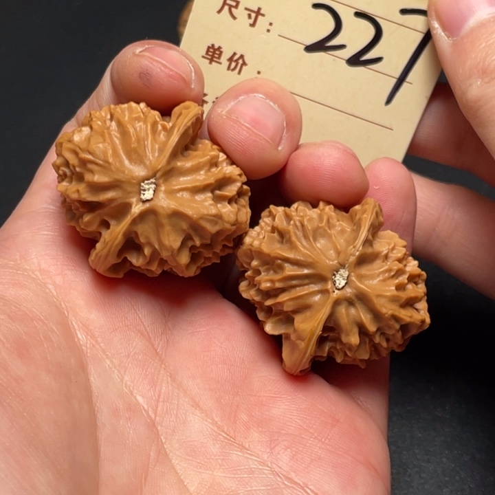 把件文玩核桃龙鳞36尺以打底227