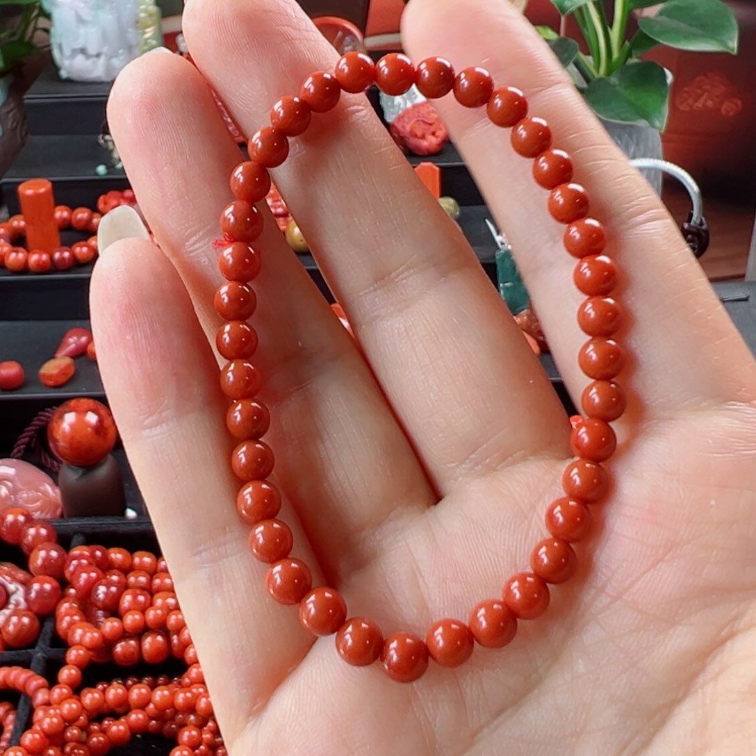 手链未镶嵌南红玛瑙