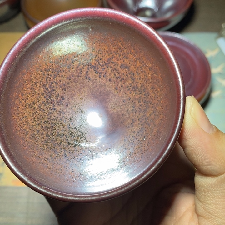 心***禾建盏龙窑柴烧手工制作