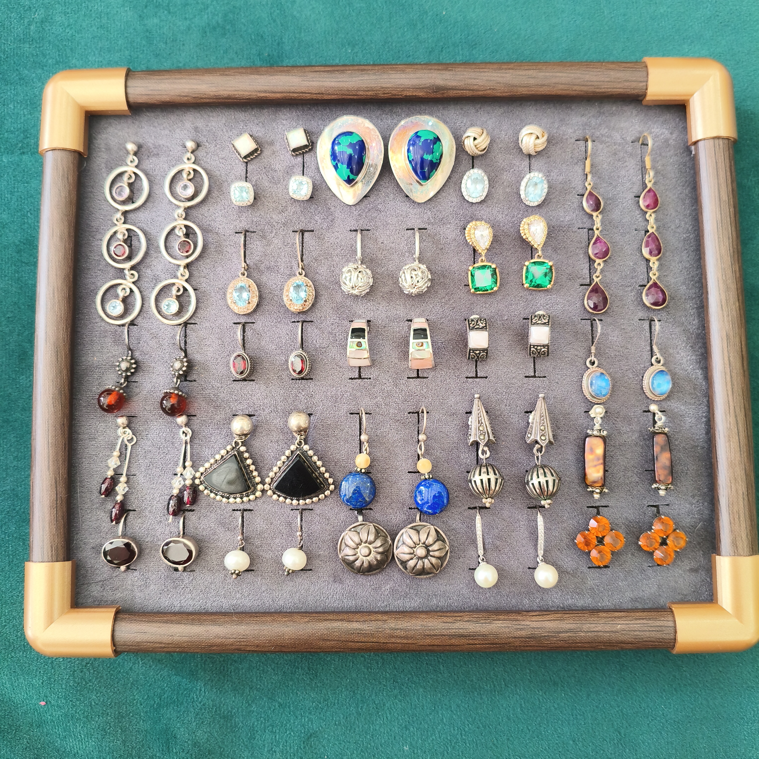 925银耳饰 耳钩耳钉中古Vintage【一号链接】