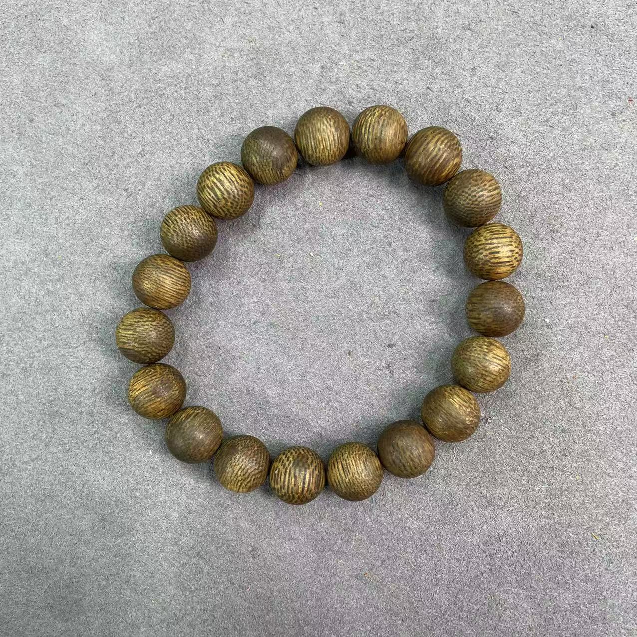 沉香国韵文玩白奇楠单圈A917【10mm】