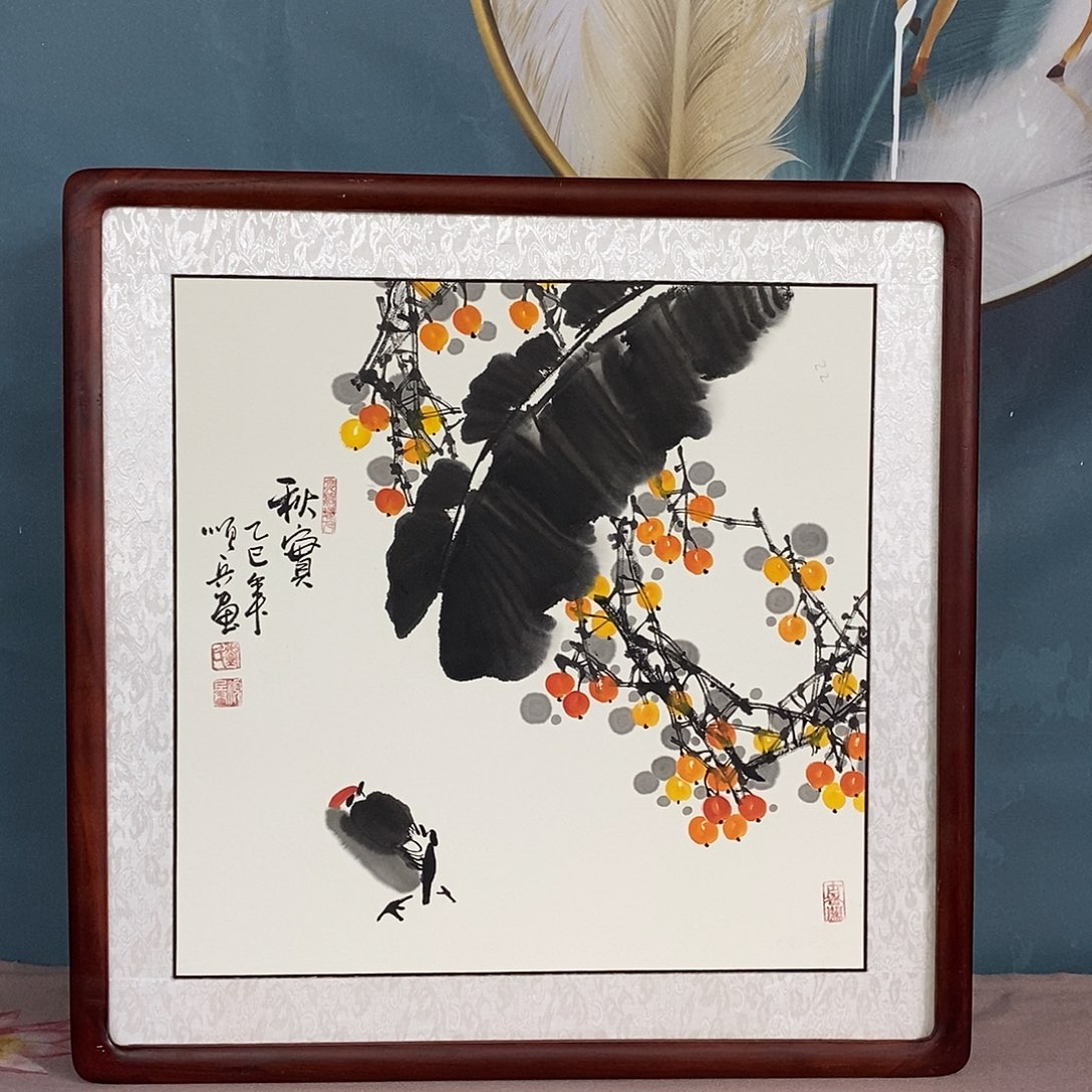 国画带框尺寸62✖️62厘米