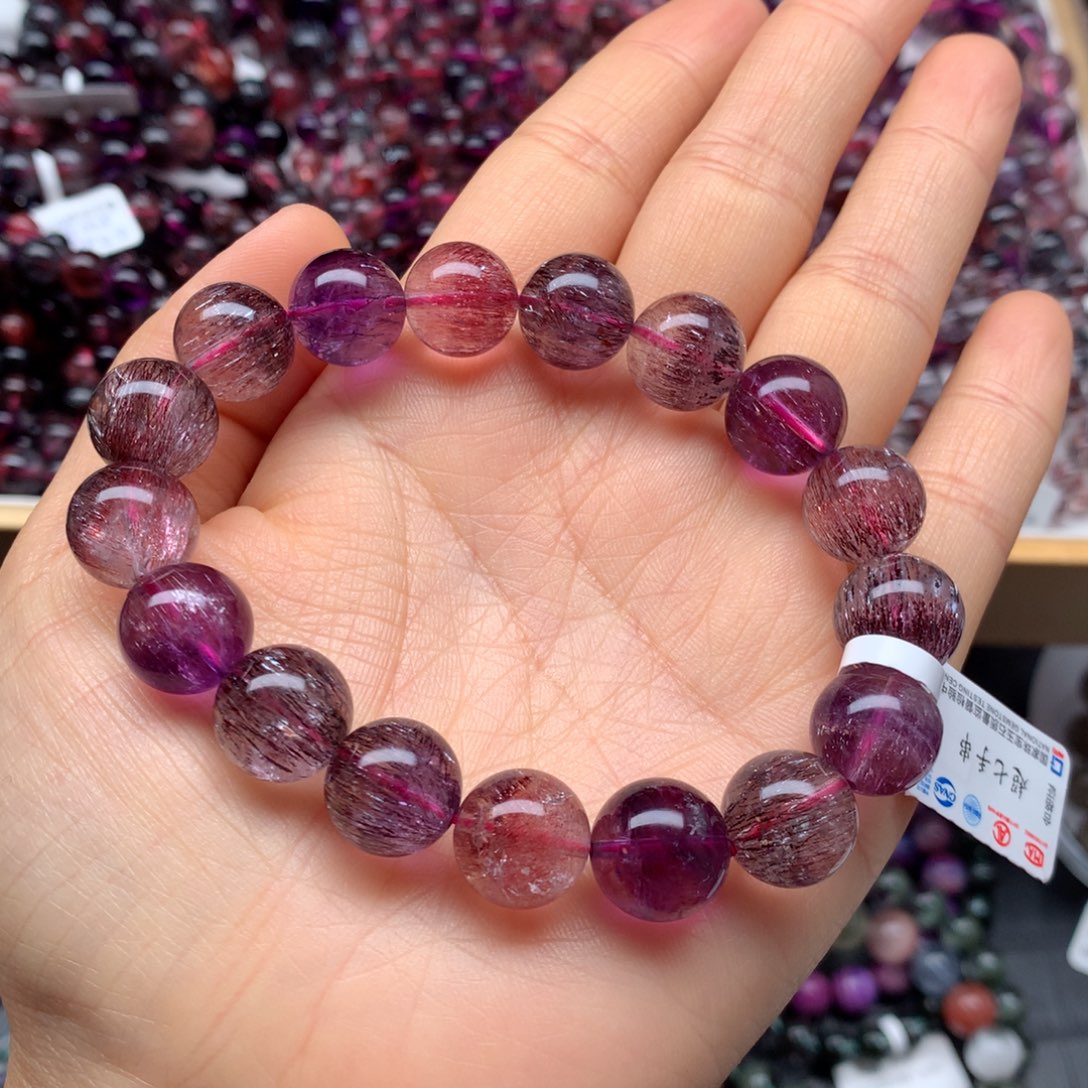 水晶手链未镶嵌超七12