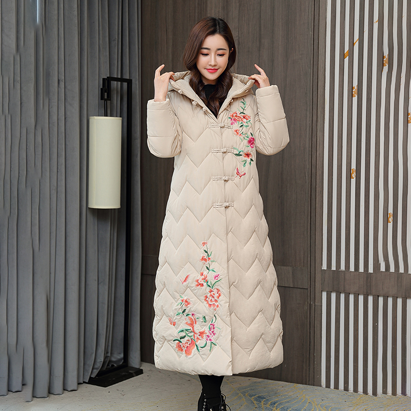 BDM[丽姐.优选]6929国风高低秀盘扣棉服