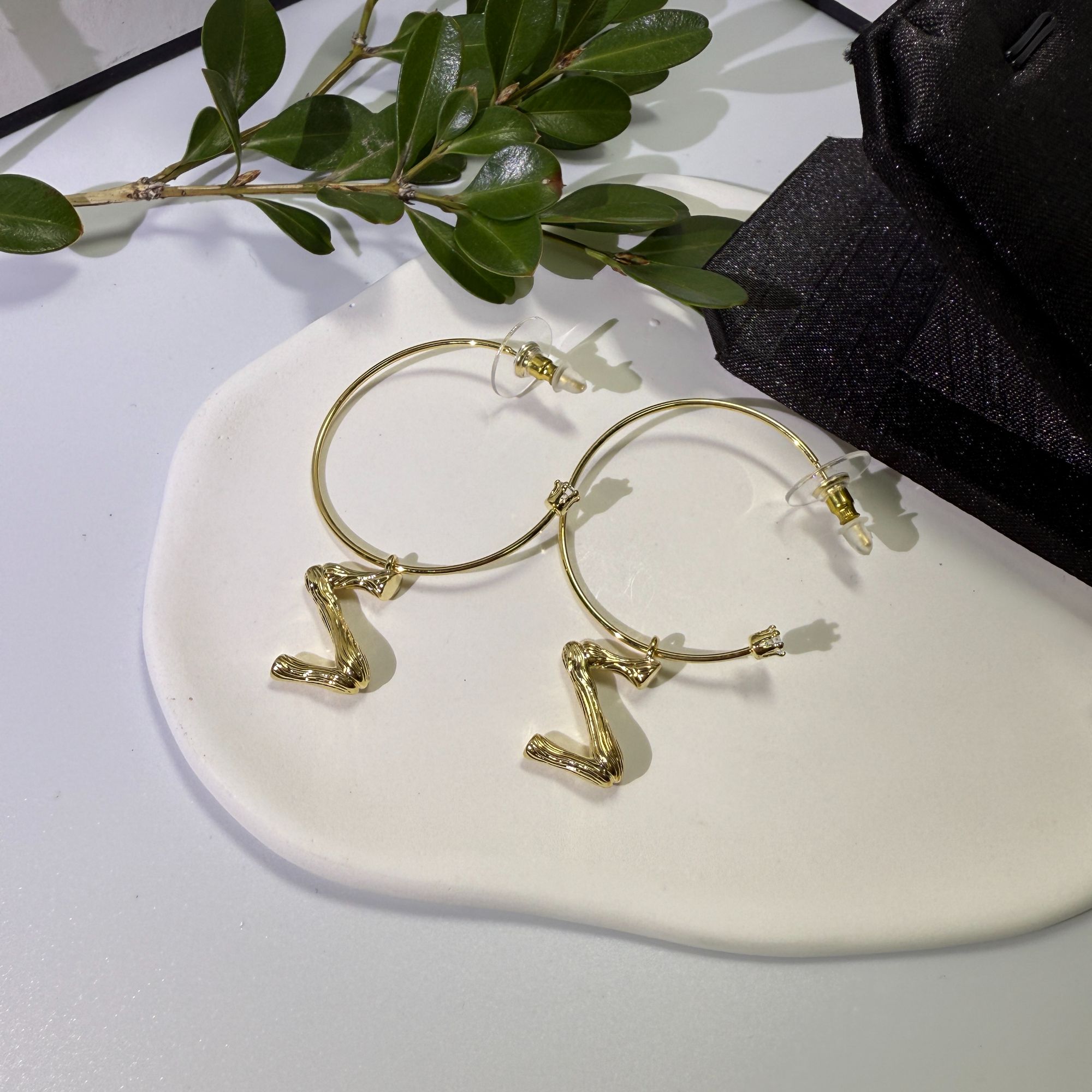 九小尚 铜合金珐琅耳饰 R1572秋季冬季冬天过年耳饰耳环