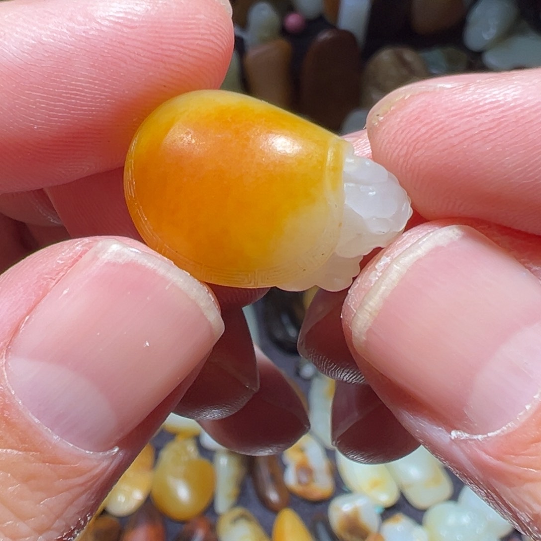 和田玉吊坠(不含链)未镶嵌