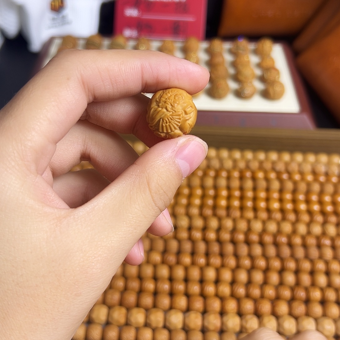 猴头核桃吊坠素单颗钟馗单颗