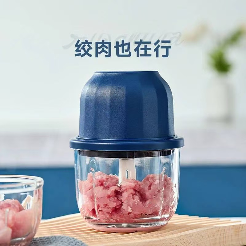 家用搅拌机无线绞肉机捣蒜小型电动打蒜多功能充电绞蒜神器