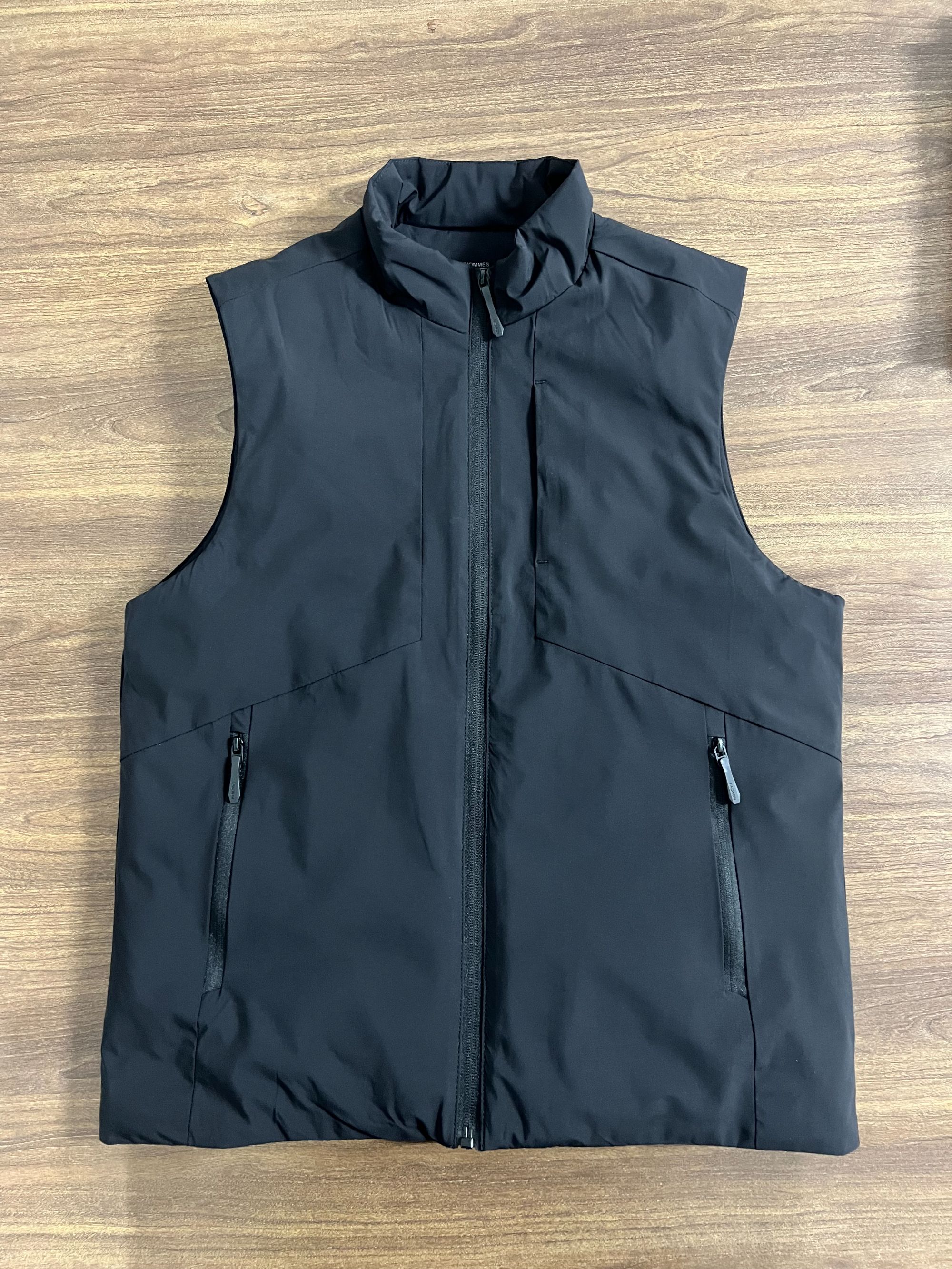 【马甲】立领男士短款白鸭绒马甲免烫处理