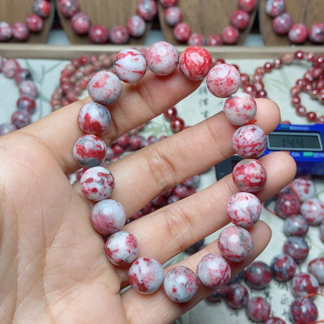 天然辰砂朱砂原石卡10