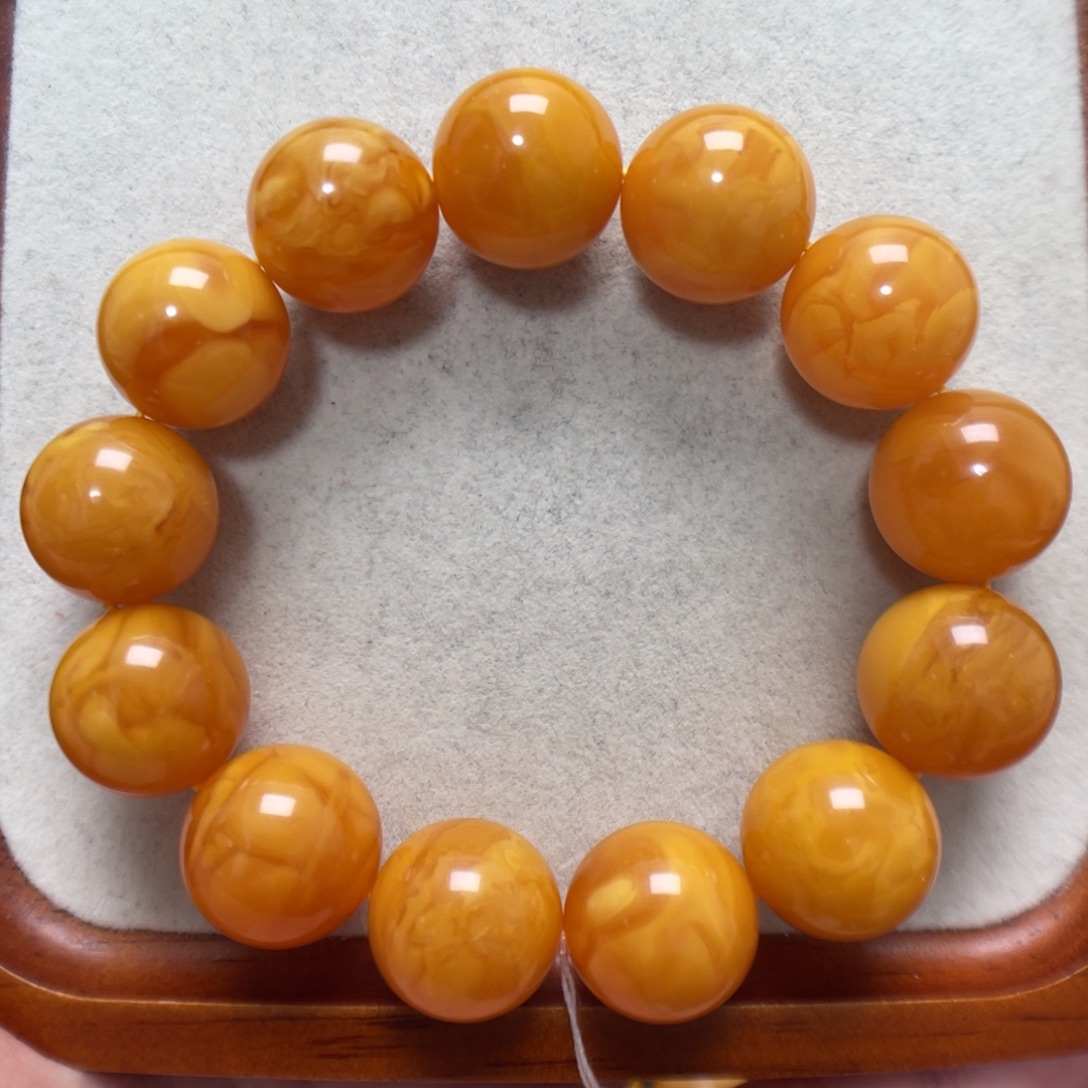 蜜蜡未镶嵌手串蜜蜡