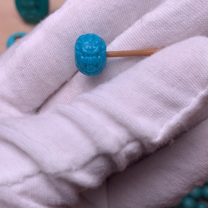 绿松石大黑天10.7未镶嵌